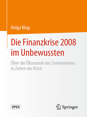 cover image of Die Finanzkrise 2008 im Unbewussten